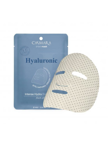 Casmara Hyaluronic sheet mask with packaging