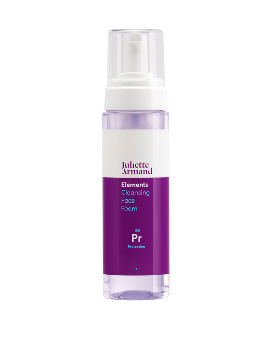 Juliette Armand cleansing face foam bottle
