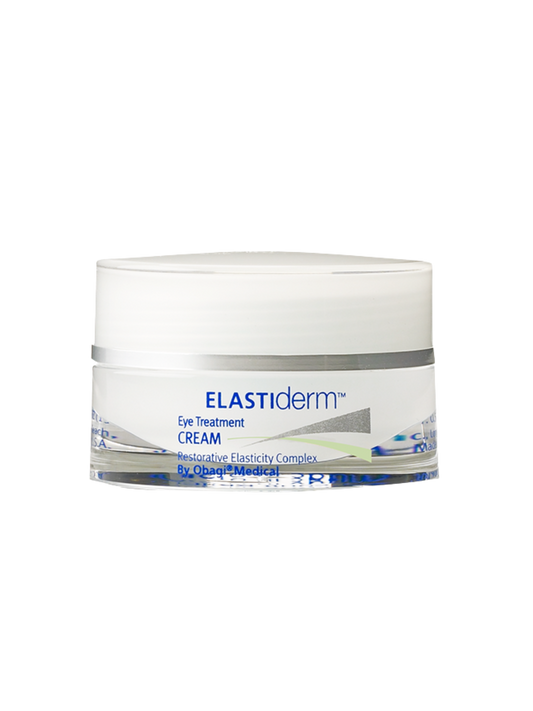 Elastiderm eye treatment cream jar