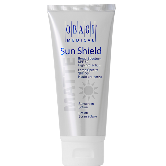 Obagi Sun Shield sunscreen lotion tube