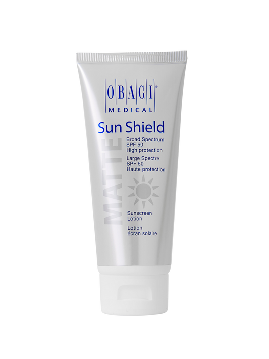 Obagi Sun Shield sunscreen lotion tube
