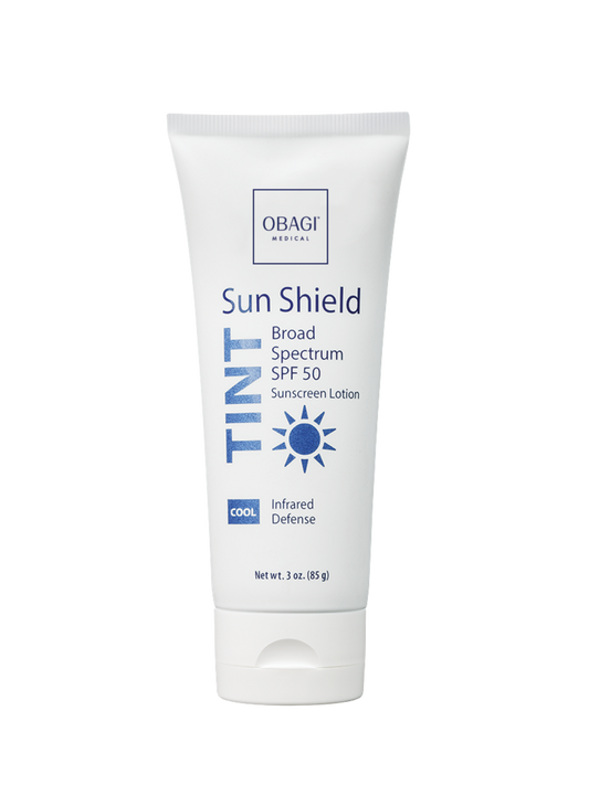 Obagi Sun Shield Tint sunscreen lotion tube