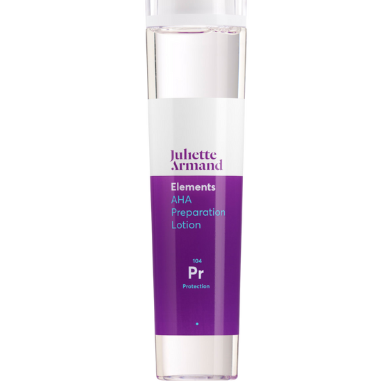 Juliette Armand skincare lotion bottle