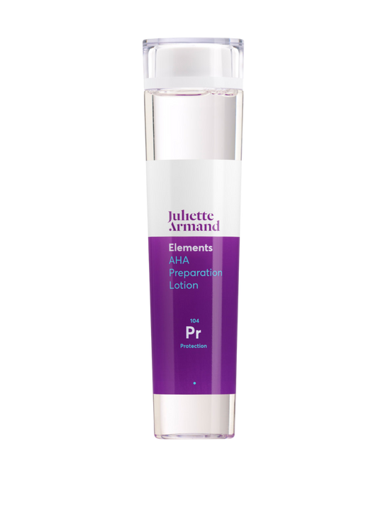 Juliette Armand skincare lotion bottle