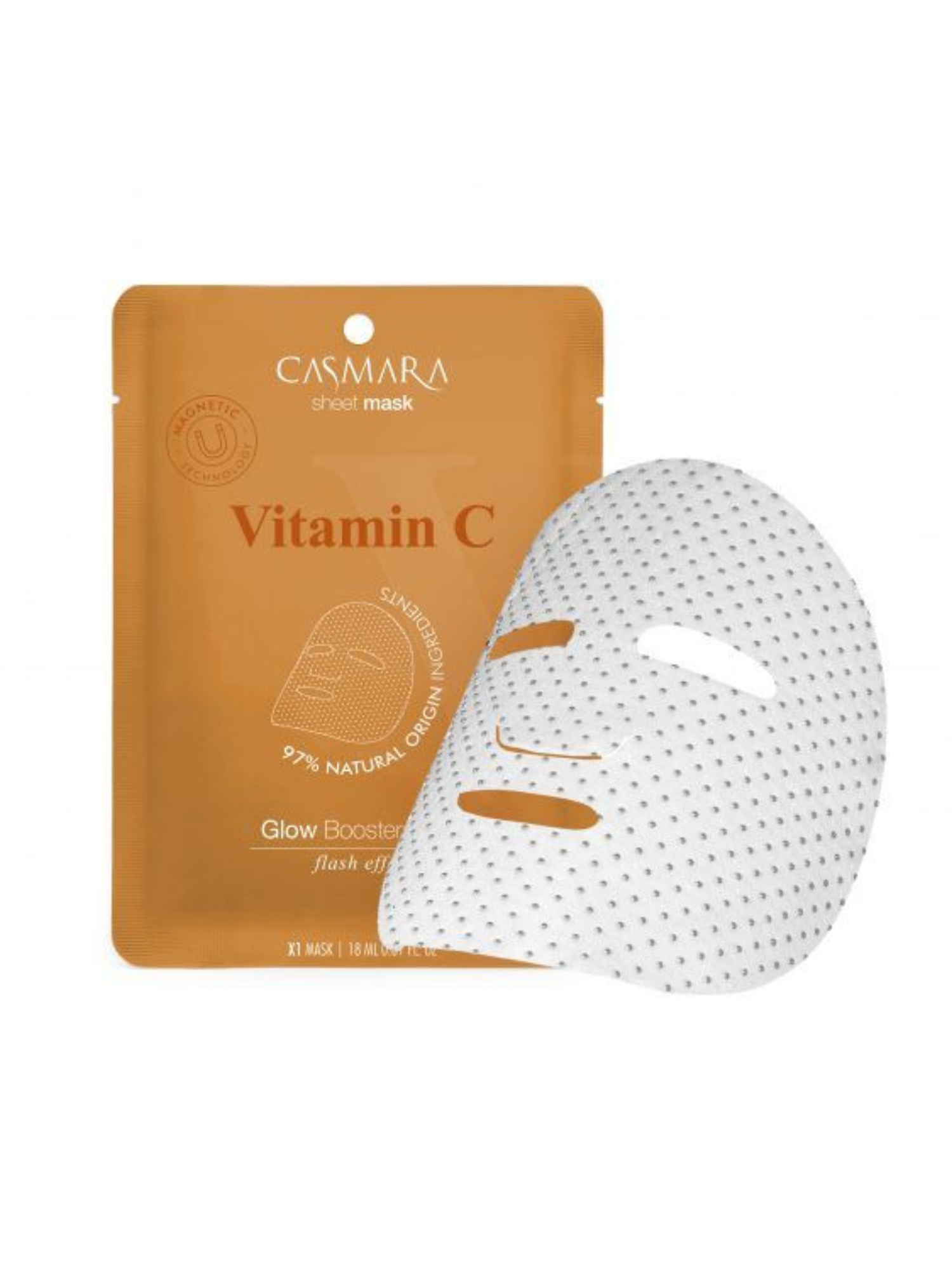 Casmara Vitamin C facial mask with packaging