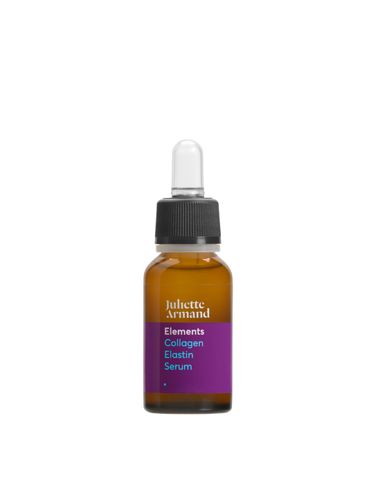 Bottle of Juliette Armand serum with a dropper