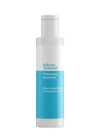 Juliette Armand cleansing hand gel bottle