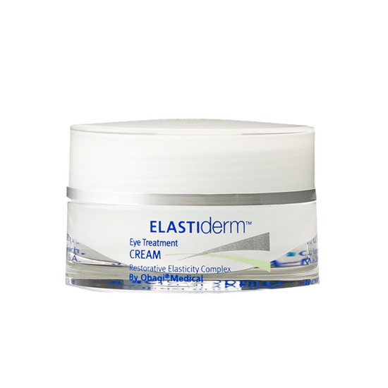 Elastiderm eye treatment cream jar 