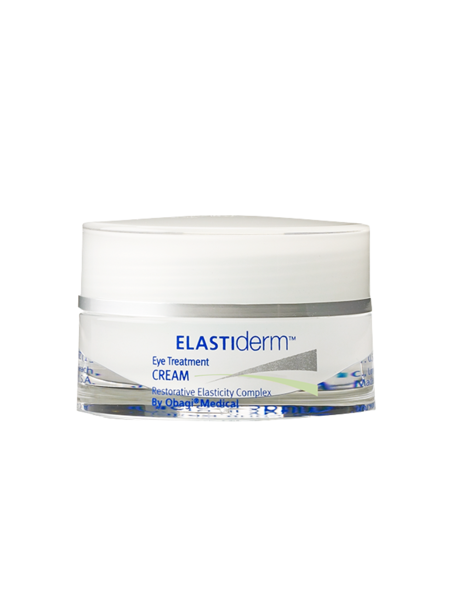 Elastiderm eye treatment cream jar 