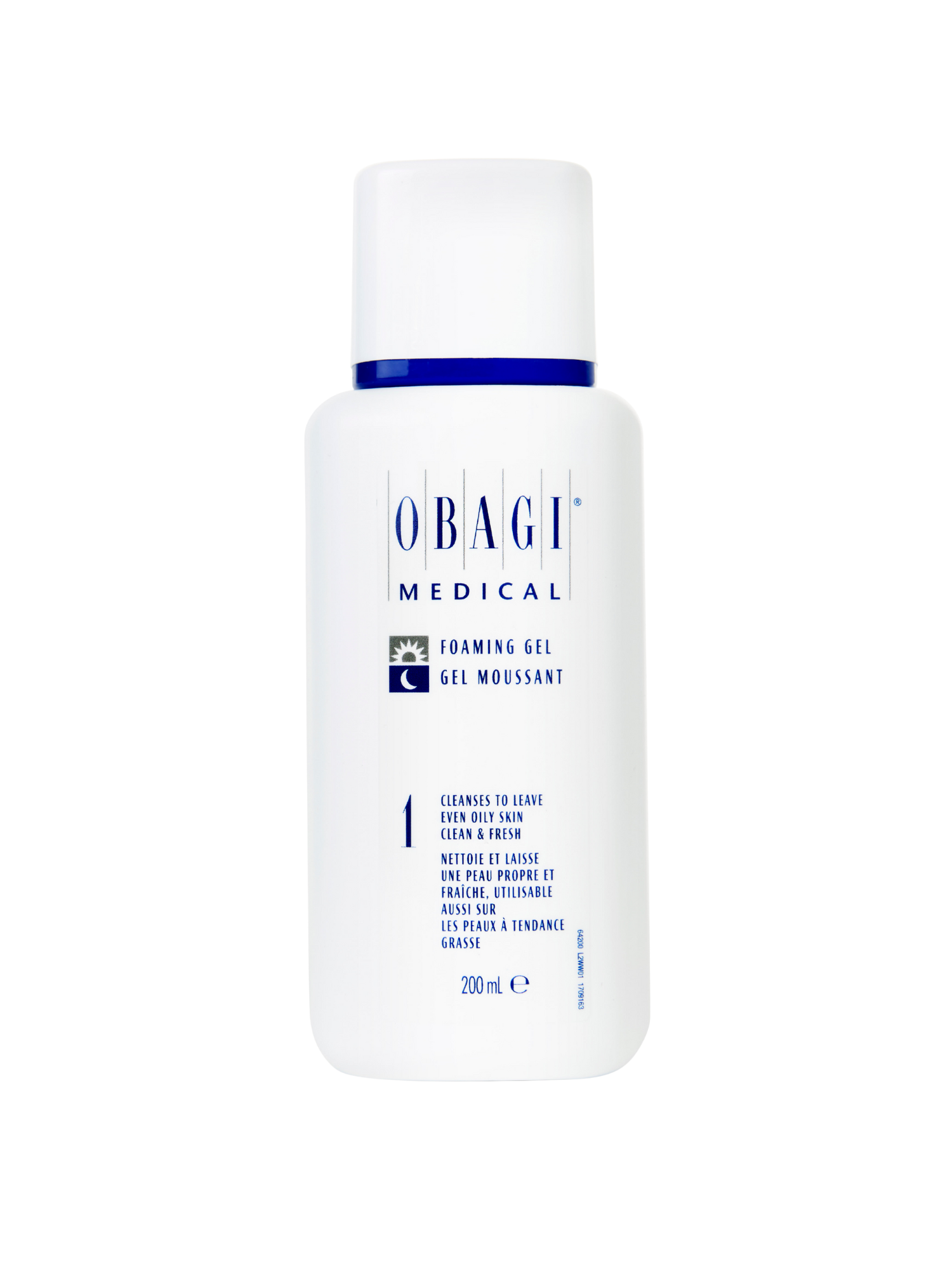 Obagi Medical foaming gel bottle