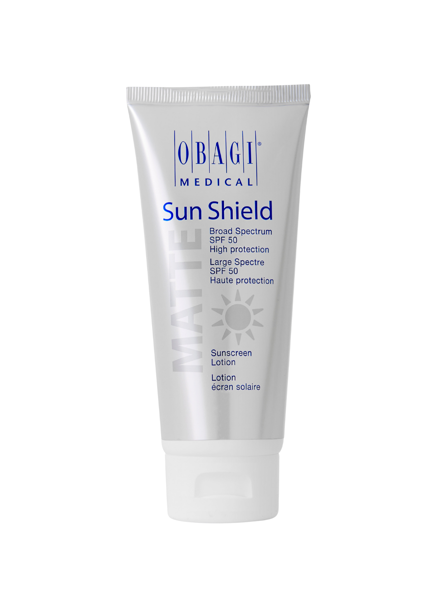 Obagi Sun Shield sunscreen lotion tube
