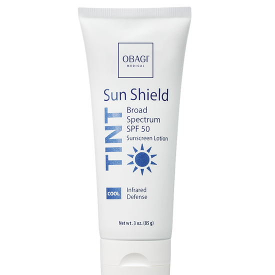 Obagi Sun Shield Tint sunscreen lotion tube 
