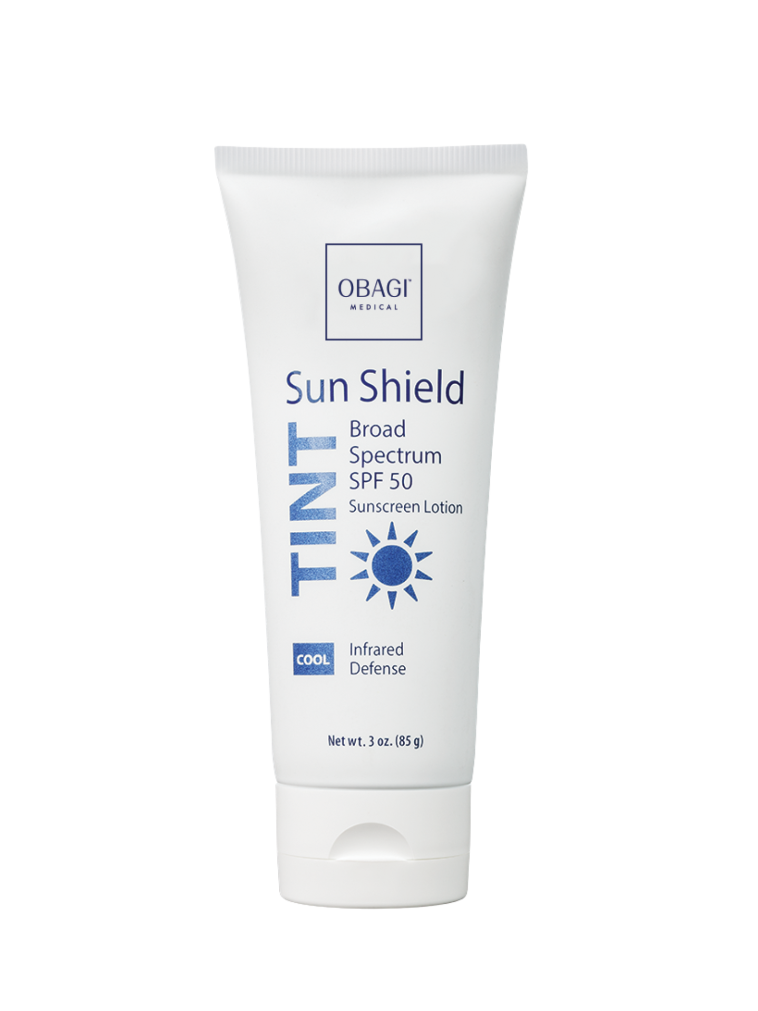Obagi Sun Shield Tint sunscreen lotion tube 