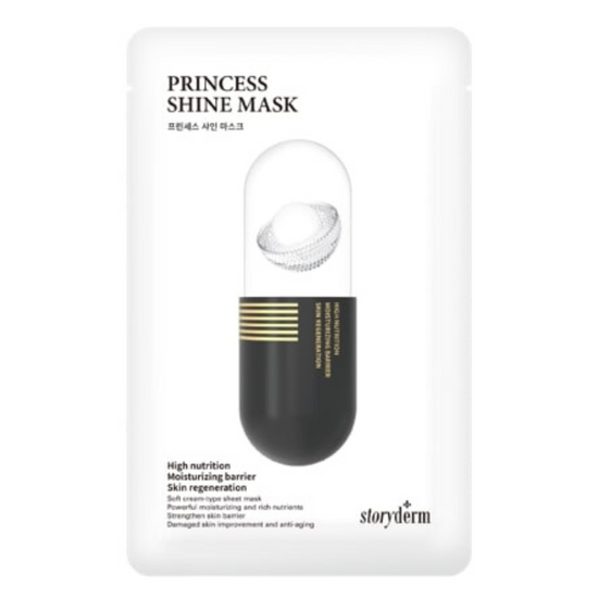 Storyderm Princess Shine Mask packaging