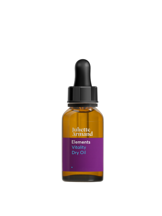 Bottle of Juliette Armand Elements Vitality Dry Oil